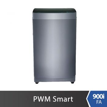PEL -PAWM-900i Smart Grey Metallic Washing Machine 9 kg