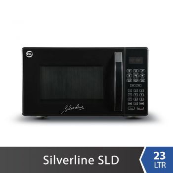 PEL -23 Digital Silver Line Microwave Black 23 ltr